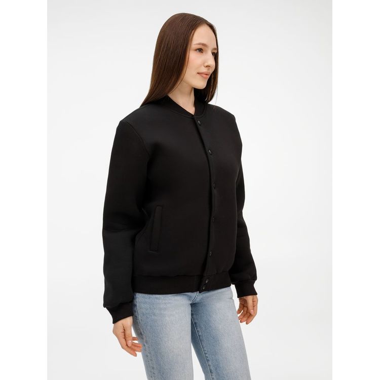 Бомбер унисекс AtmosWear, черный