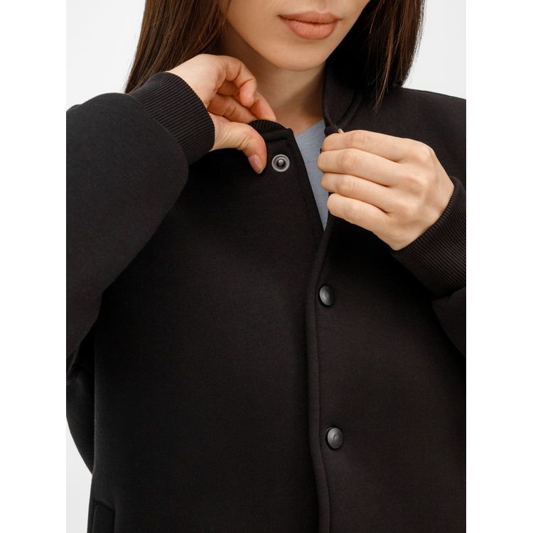 Бомбер унисекс AtmosWear, черный