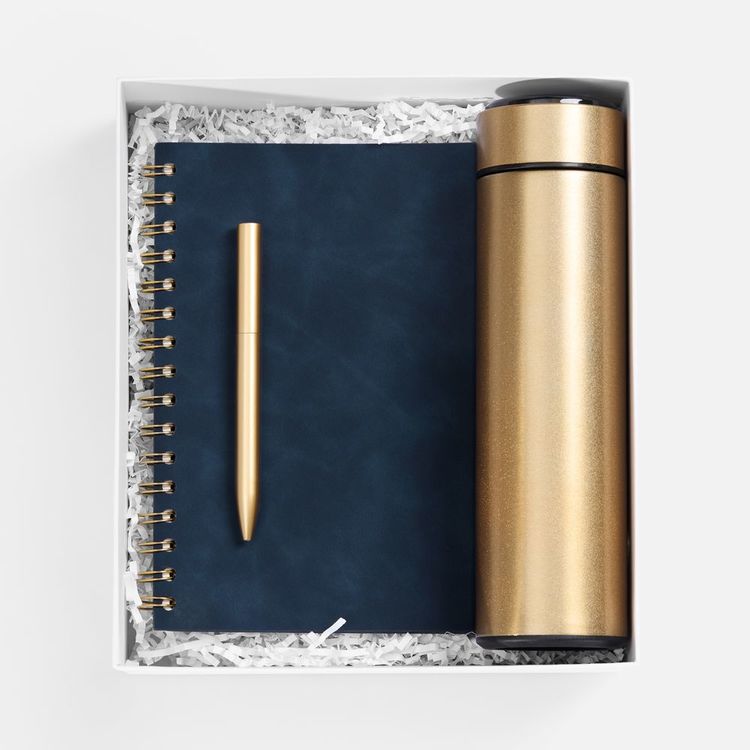 Набор Spiral Gold, синий