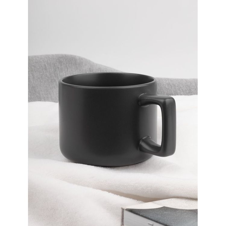 Чашка Jumbo в коробке матовая, темно-серая