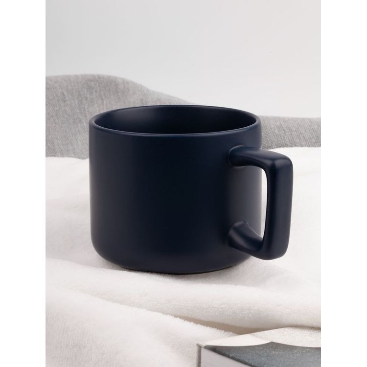 Чашка Jumbo в коробке матовая, темно-синяя