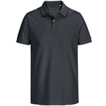Рубашка поло унисекс Pacific, темно-серая (графит)