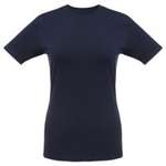 Футболка женская T-bolka Stretch Lady, темно-синяя (navy)