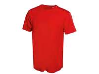 Мужская спортивная футболка Turin из комбинируемых материалов, красный, размер 54