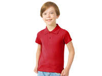 Рубашка поло First детская, красный, размер 128