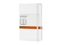 Записная книжка Moleskine Classic (в линейку) в твердой обложке, Pocket (9x14см), белый