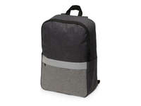 Рюкзак Merit со светоотражающей полосой и отделением для ноутбука 15.6»», серый