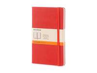 Записная книжка Moleskine Classic (в линейку) в твердой обложке, Large (13х21см), красный