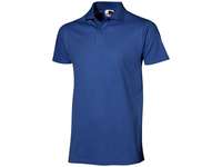 Рубашка поло First мужская, классический синий, размер 46-48