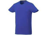 Мужская футболка Balfour с коротким рукавом из органического материала, синий, размер 52